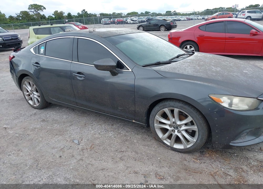 2016 MAZDA 6 I TOURING VIN: JM1GJ1V58G1450490