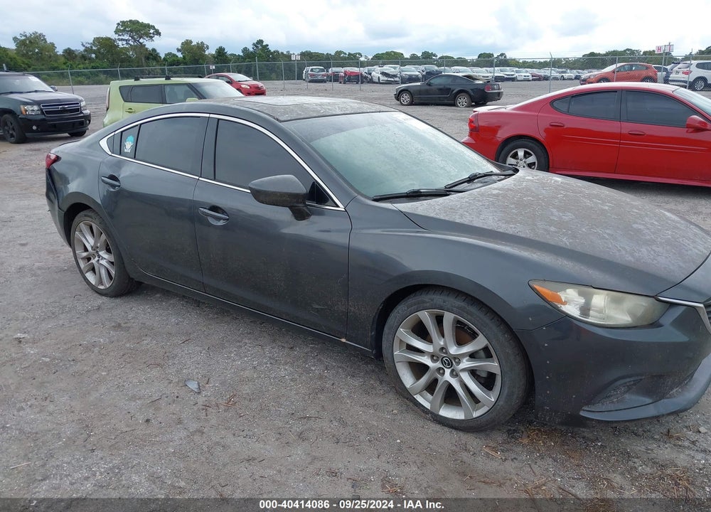 2016 MAZDA 6 I TOURING VIN: JM1GJ1V58G1450490