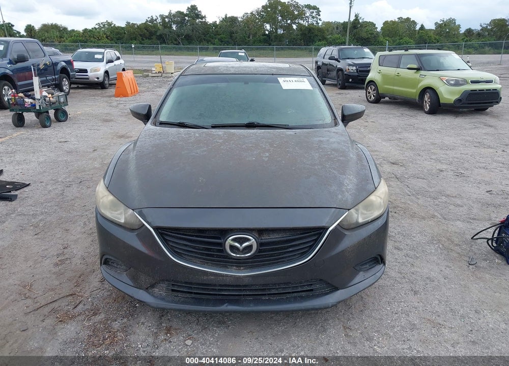 2016 MAZDA 6 I TOURING VIN: JM1GJ1V58G1450490