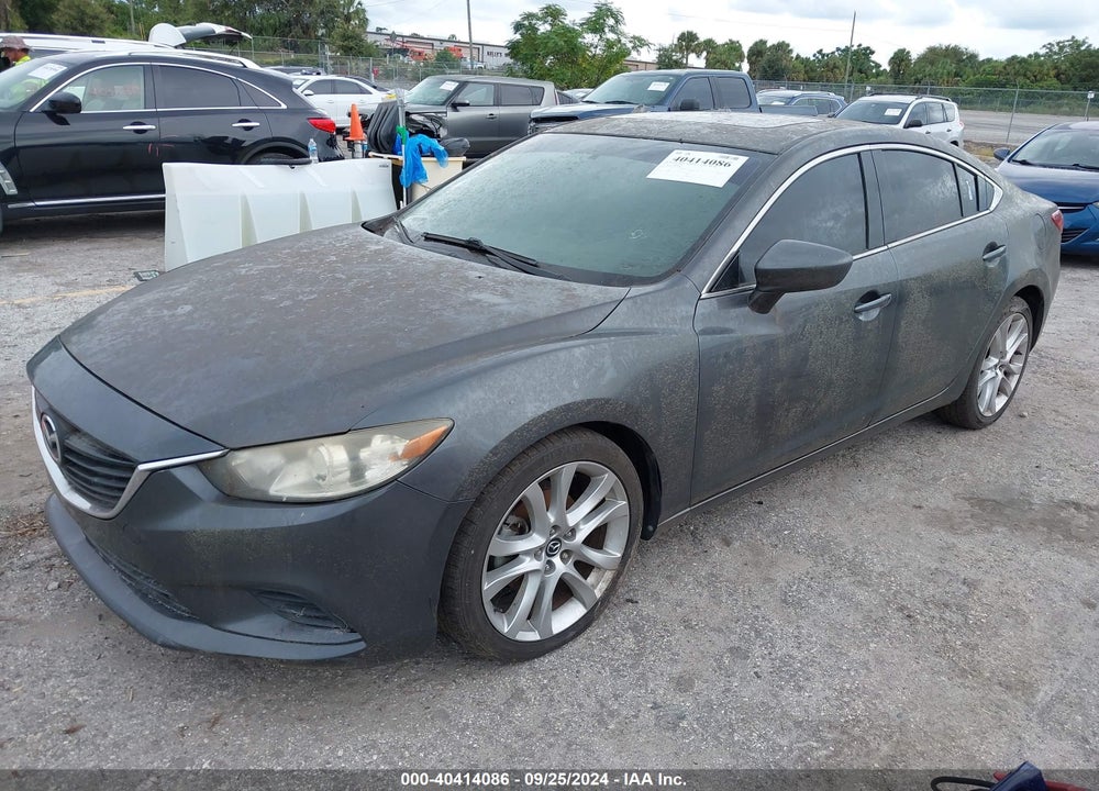 2016 MAZDA 6 I TOURING VIN: JM1GJ1V58G1450490
