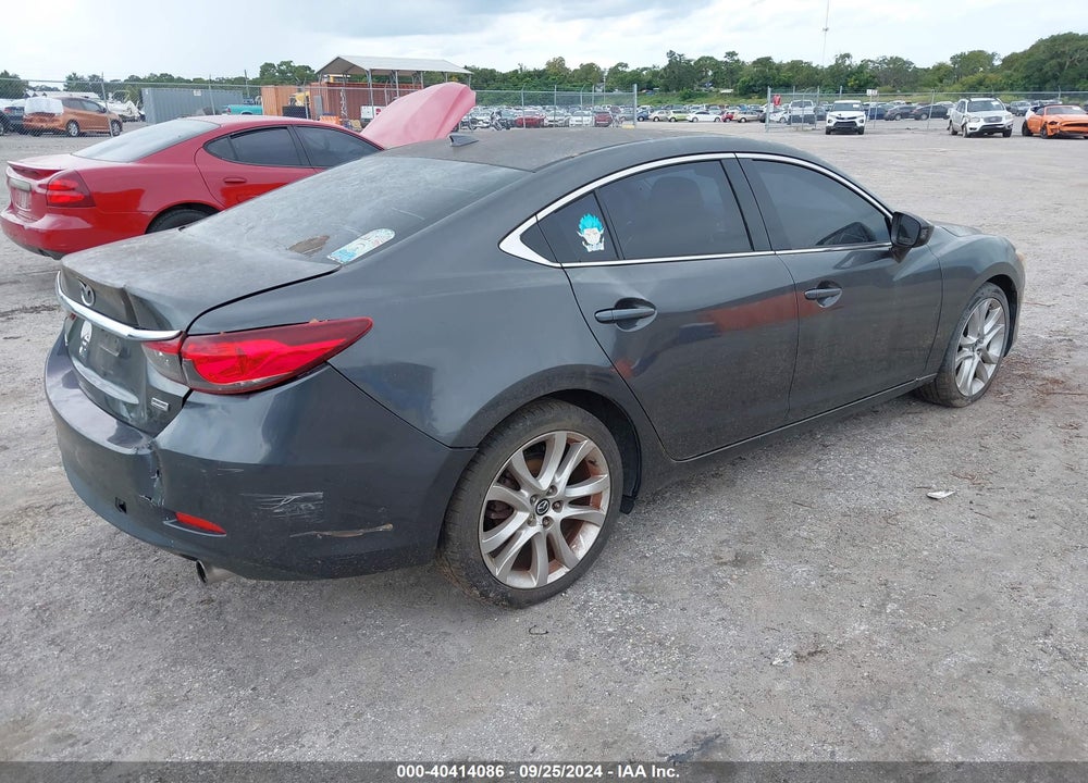 2016 MAZDA 6 I TOURING VIN: JM1GJ1V58G1450490