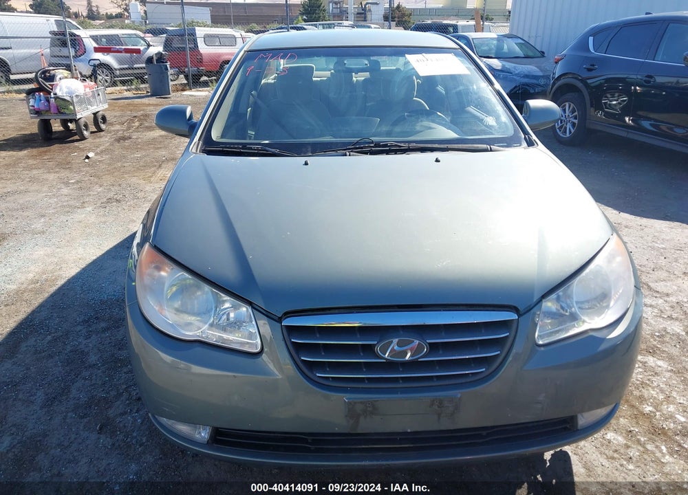 2009 HYUNDAI ELANTRA GLS VIN: KMHDU46D79U820438