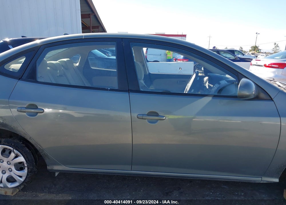 2009 HYUNDAI ELANTRA GLS VIN: KMHDU46D79U820438