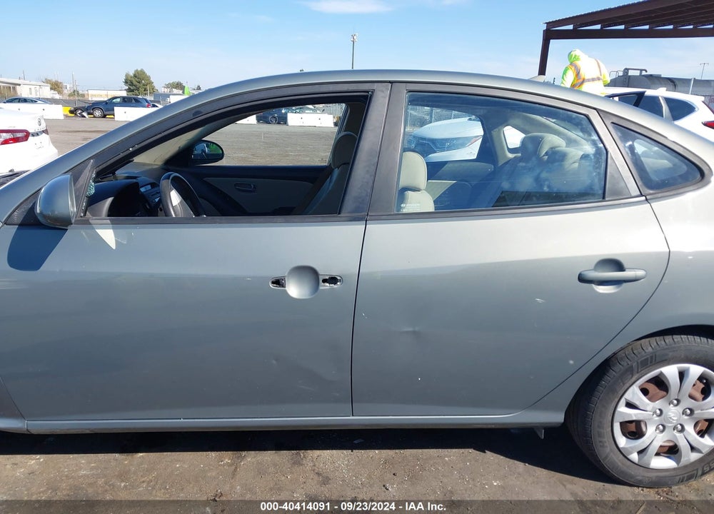 2009 HYUNDAI ELANTRA GLS VIN: KMHDU46D79U820438