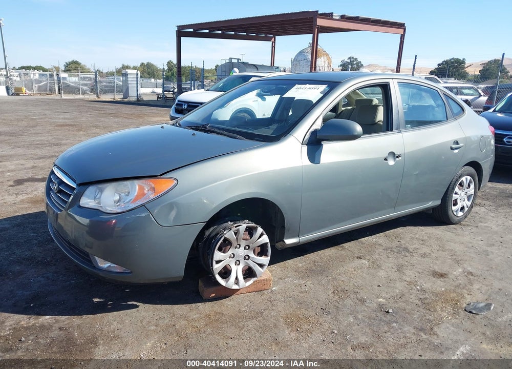 2009 HYUNDAI ELANTRA GLS VIN: KMHDU46D79U820438