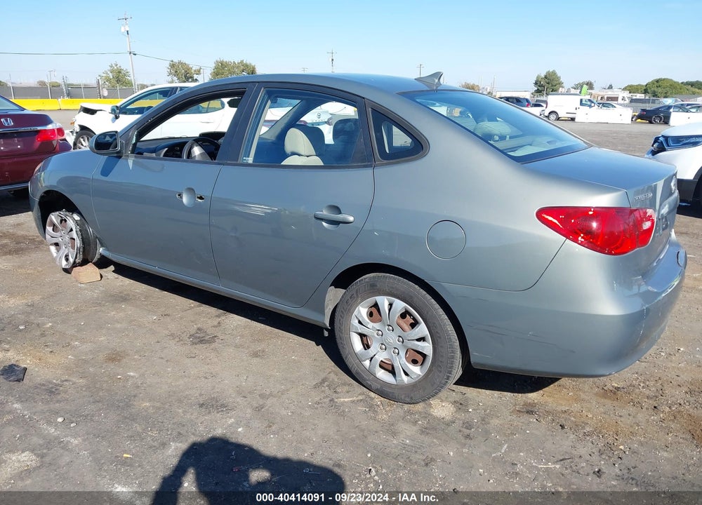 2009 HYUNDAI ELANTRA GLS VIN: KMHDU46D79U820438
