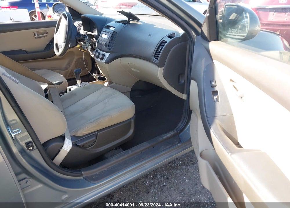 2009 HYUNDAI ELANTRA GLS VIN: KMHDU46D79U820438