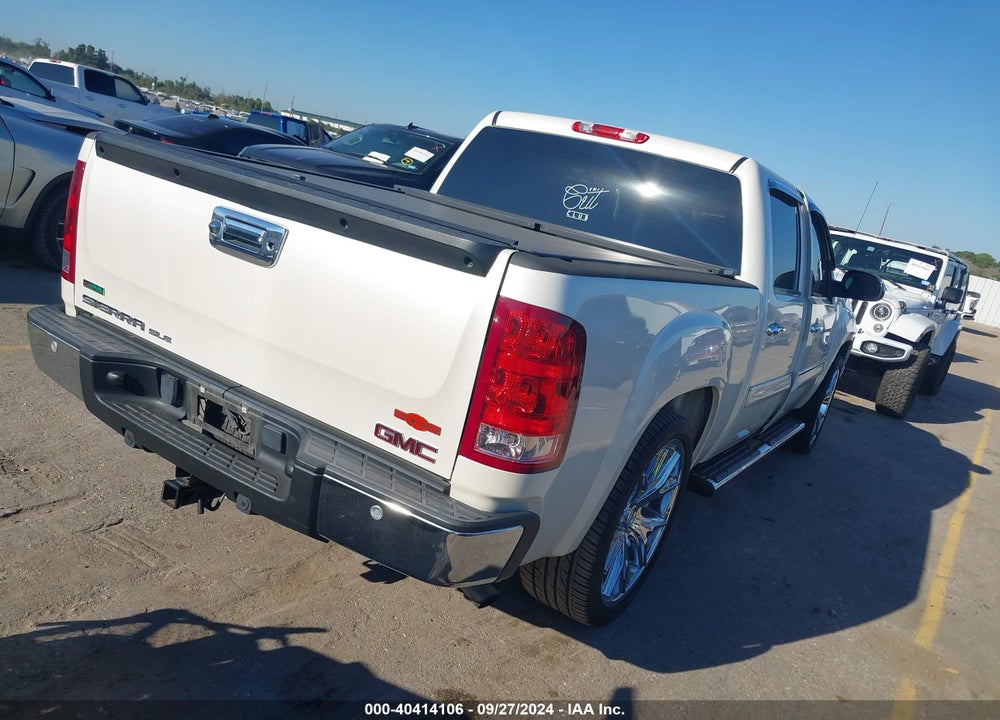 2012 GMC SIERRA 1500 SLE VIN: 3GTP1VE04CG104153