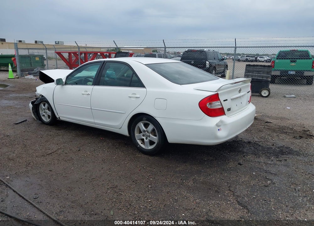 2002 TOYOTA CAMRY SE V6 VIN: 4T1BF32K32U013386