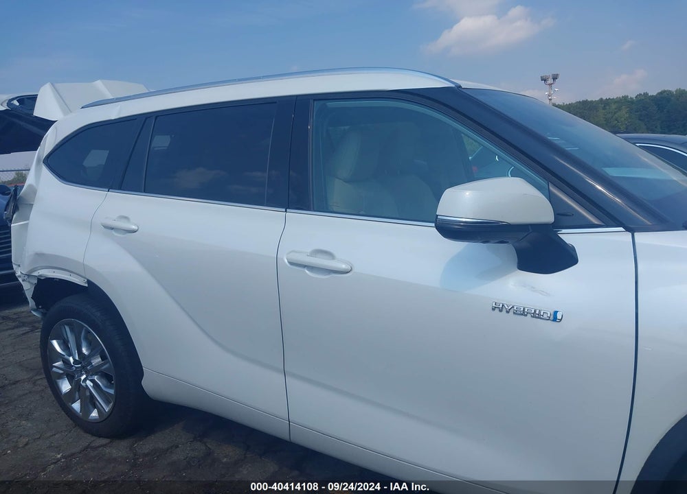 2020 TOYOTA HIGHLANDER HYBRID LIMITED VIN: 5TDYARAH9LS000489