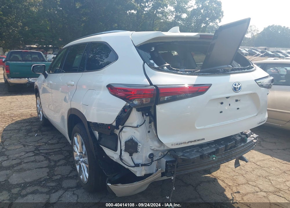 2020 TOYOTA HIGHLANDER HYBRID LIMITED VIN: 5TDYARAH9LS000489