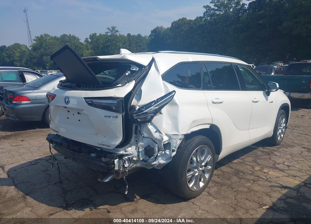 2020 TOYOTA HIGHLANDER HYBRID LIMITED VIN: 5TDYARAH9LS000489