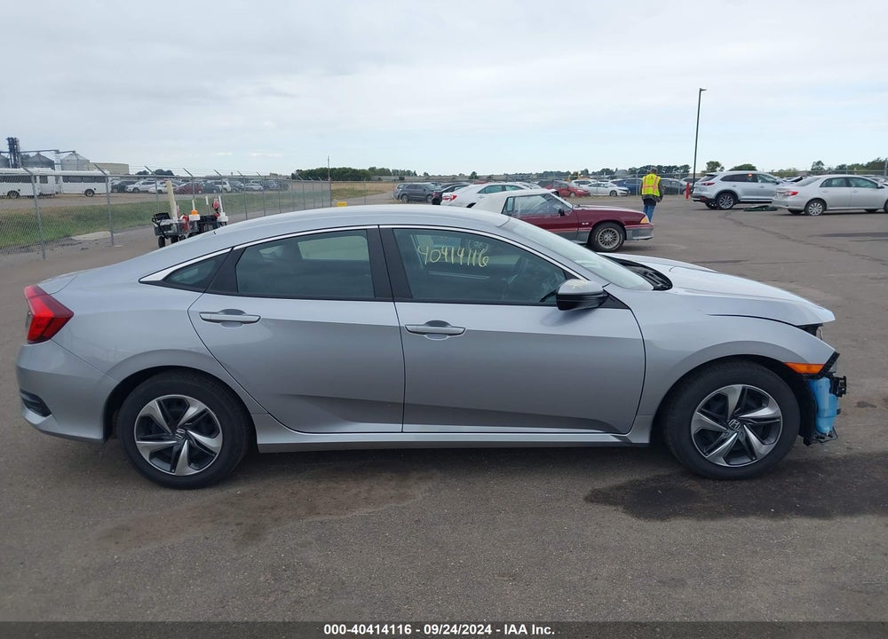 2019 HONDA CIVIC LX VIN: 2HGFC2F6XKH510977