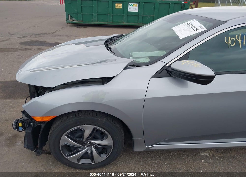 2019 HONDA CIVIC LX VIN: 2HGFC2F6XKH510977