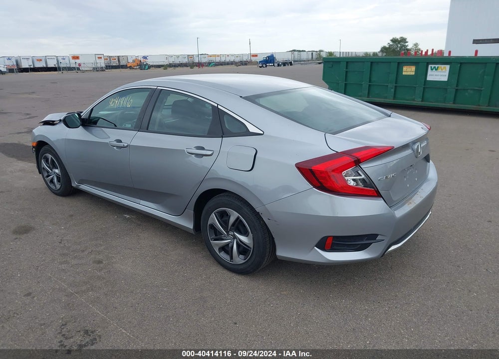 2019 HONDA CIVIC LX VIN: 2HGFC2F6XKH510977
