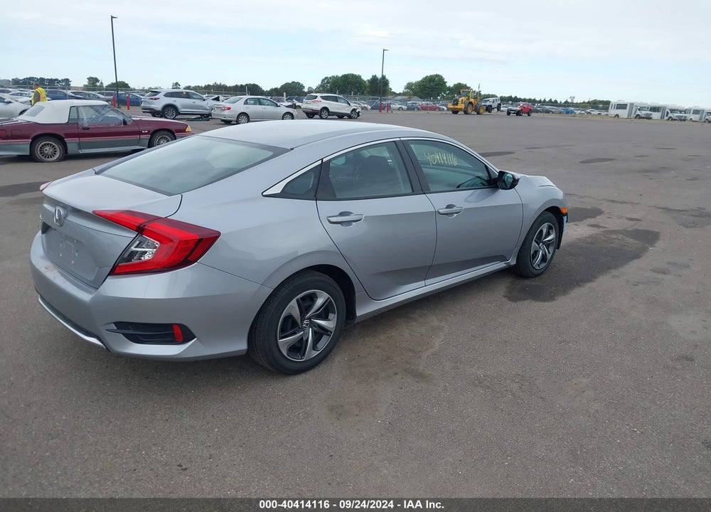 2019 HONDA CIVIC LX VIN: 2HGFC2F6XKH510977