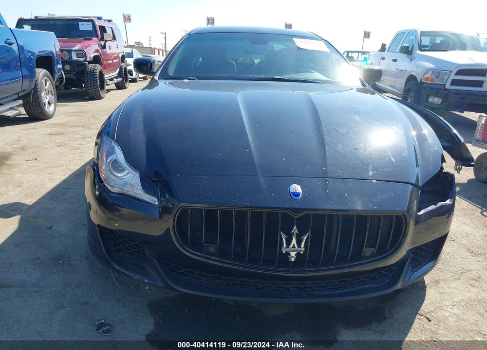 2014 MASERATI QUATTROPORTE S Q4 VIN: ZAM56RRA0E1085018