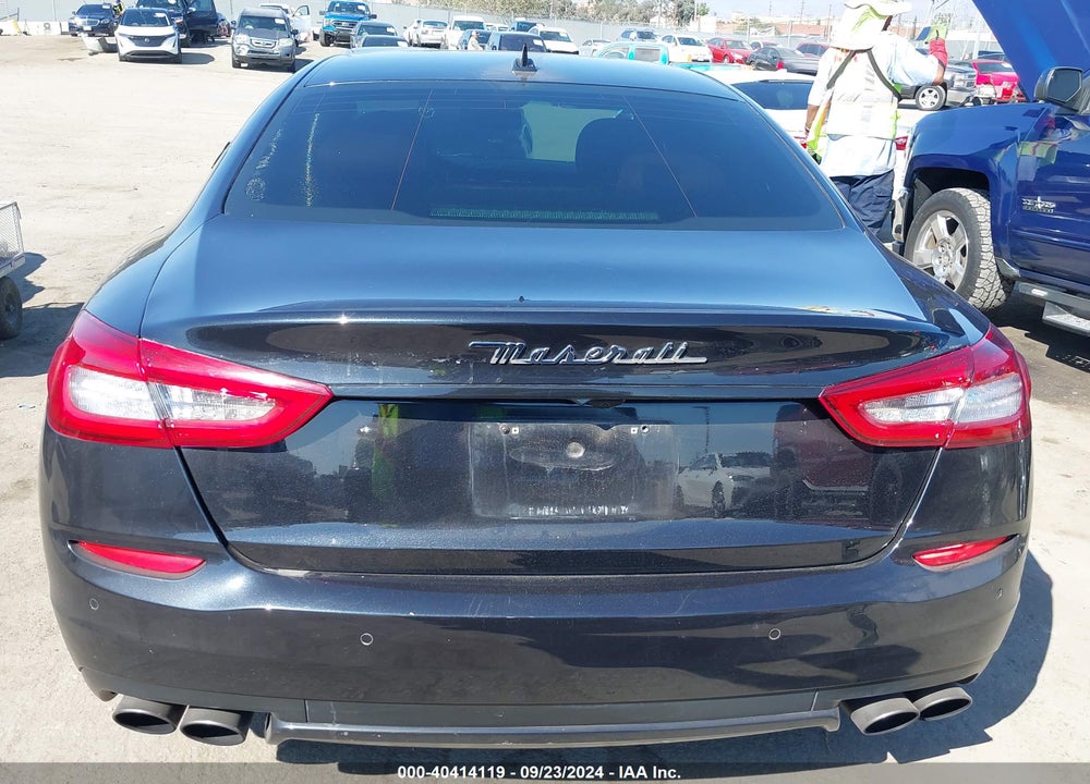 2014 MASERATI QUATTROPORTE S Q4 VIN: ZAM56RRA0E1085018