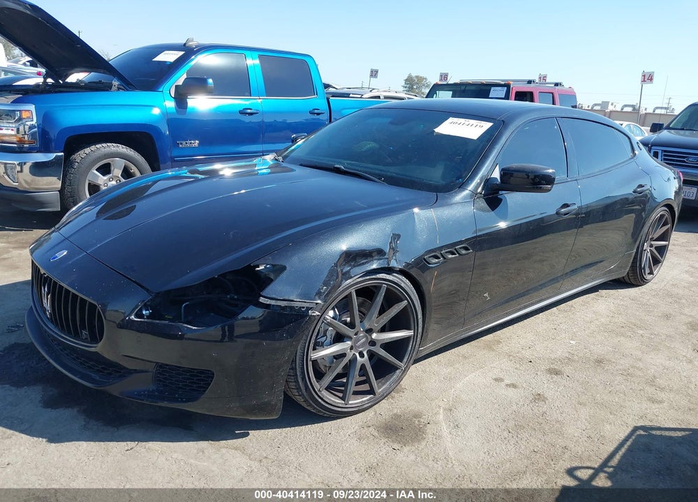 2014 MASERATI QUATTROPORTE S Q4 VIN: ZAM56RRA0E1085018