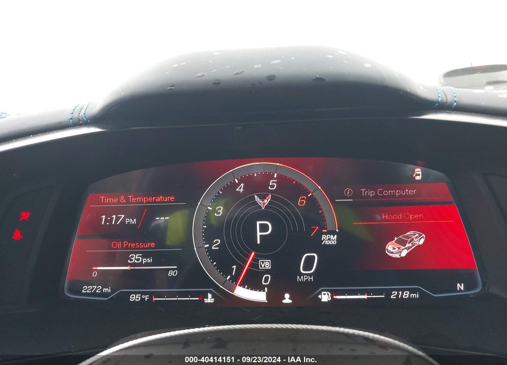 2024 CHEVROLET CORVETTE STINGRAY VIN: 1G1YC2D46R5127055