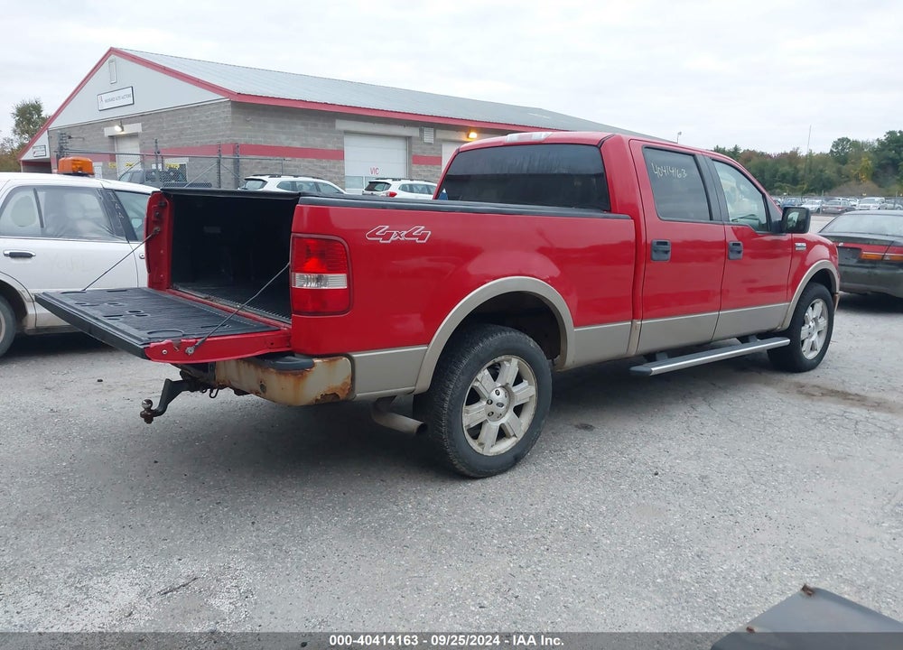 2008 FORD F-150 60TH ANNIVERSARY/FX4/KING RANCH/LARIAT/LIMITED/XLT VIN: 1FTPW145X8FC07304