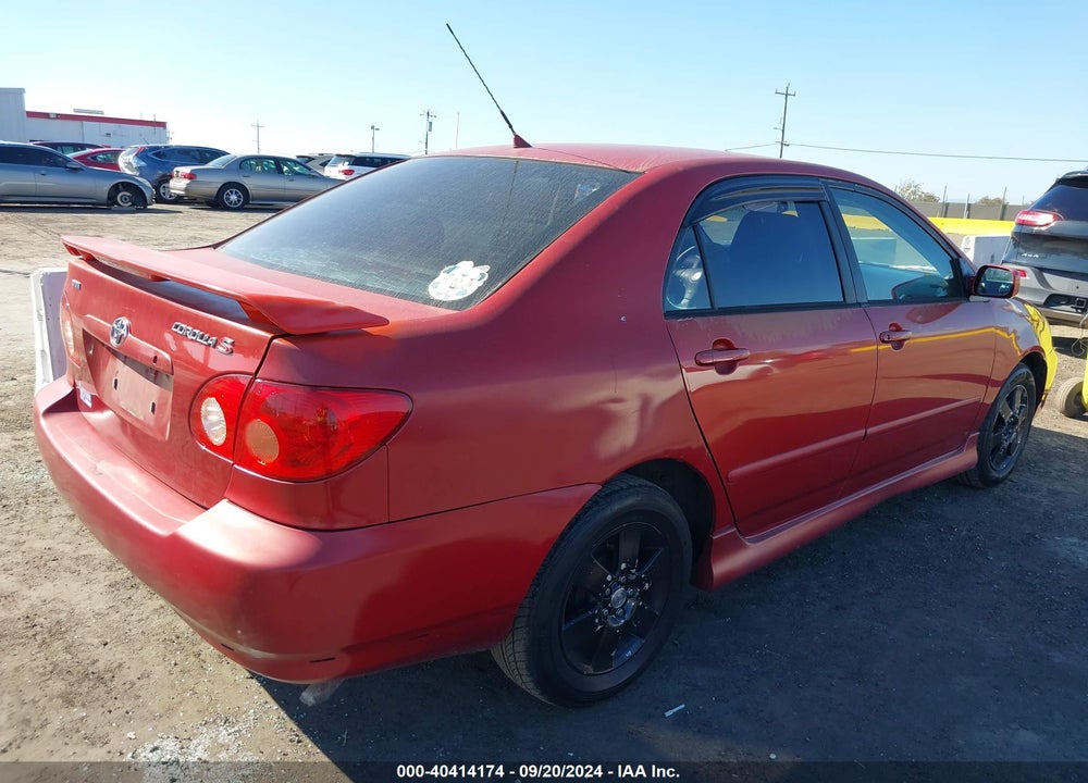 2007 TOYOTA COROLLA S VIN: 1NXBR32EX7Z781293