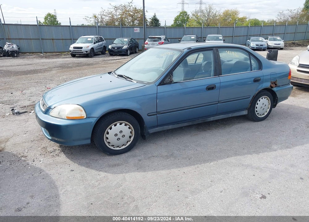 1997 HONDA CIVIC DX VIN: 1HGEJ6626VL011722