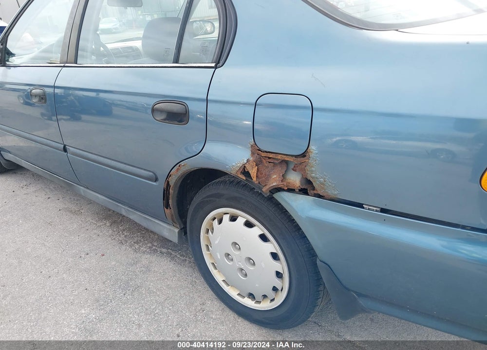 1997 HONDA CIVIC DX VIN: 1HGEJ6626VL011722