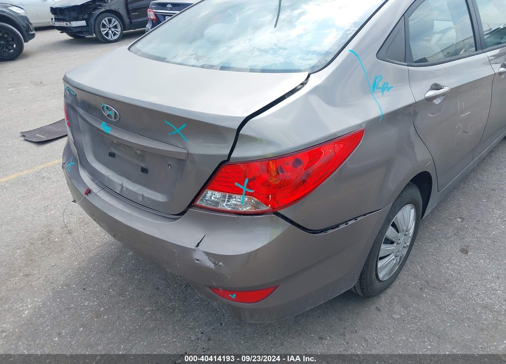 2014 HYUNDAI ACCENT GLS VIN: KMHCT4AE4EU627575