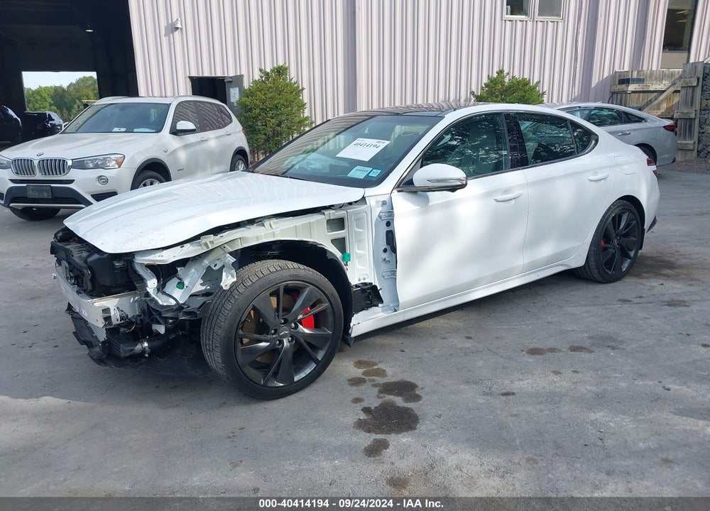 2024 GENESIS G70 3.3T AWD SPORT ADVANCED VIN: KMTG54SE6RU141114