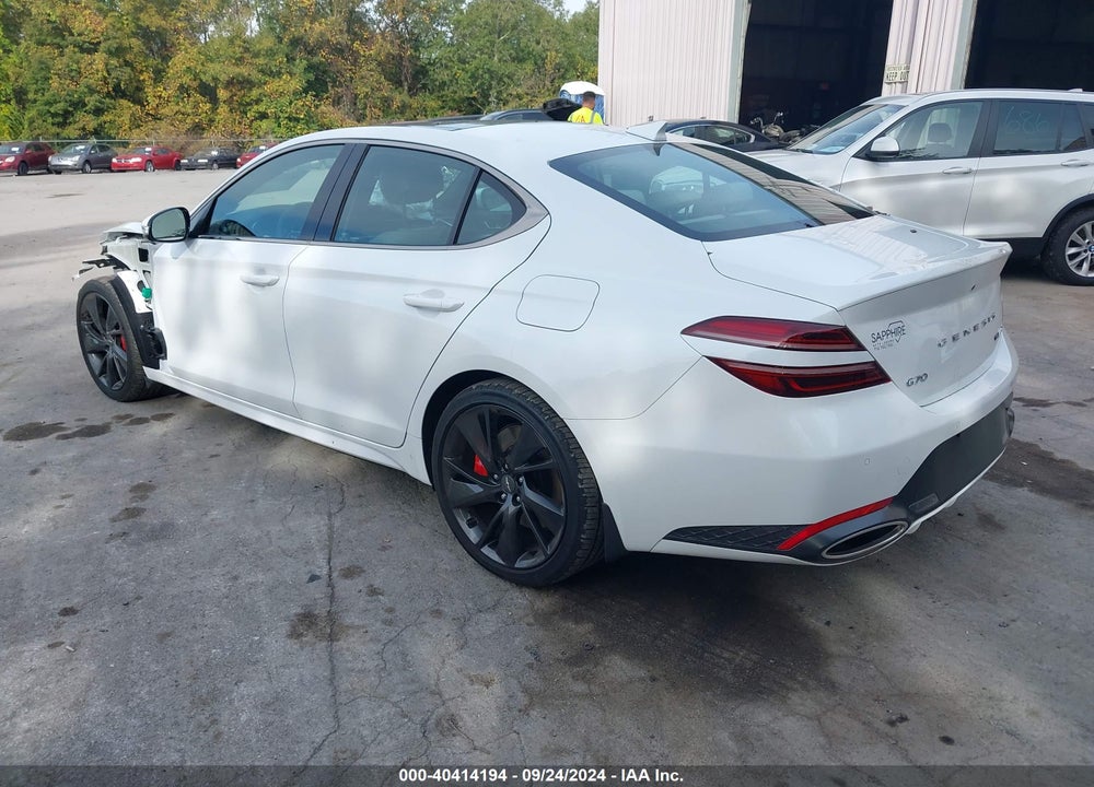 2024 GENESIS G70 3.3T AWD SPORT ADVANCED VIN: KMTG54SE6RU141114