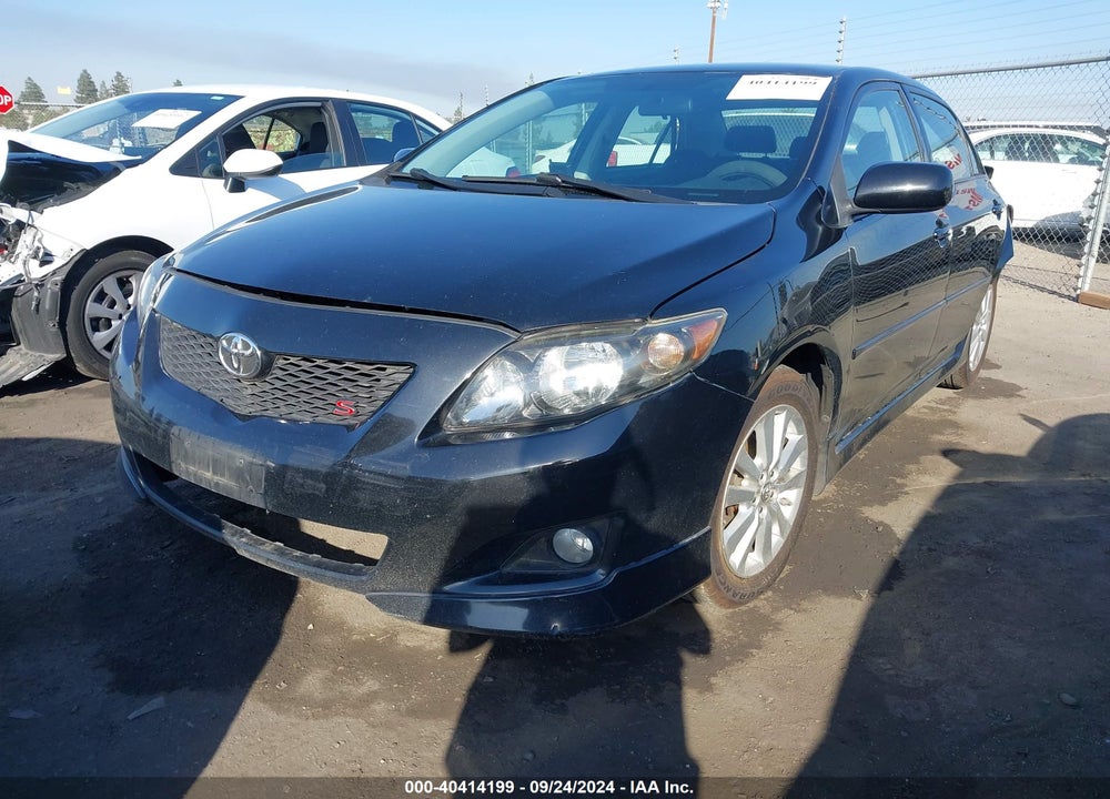 2010 TOYOTA COROLLA S VIN: 2T1BU4EE8AC317489