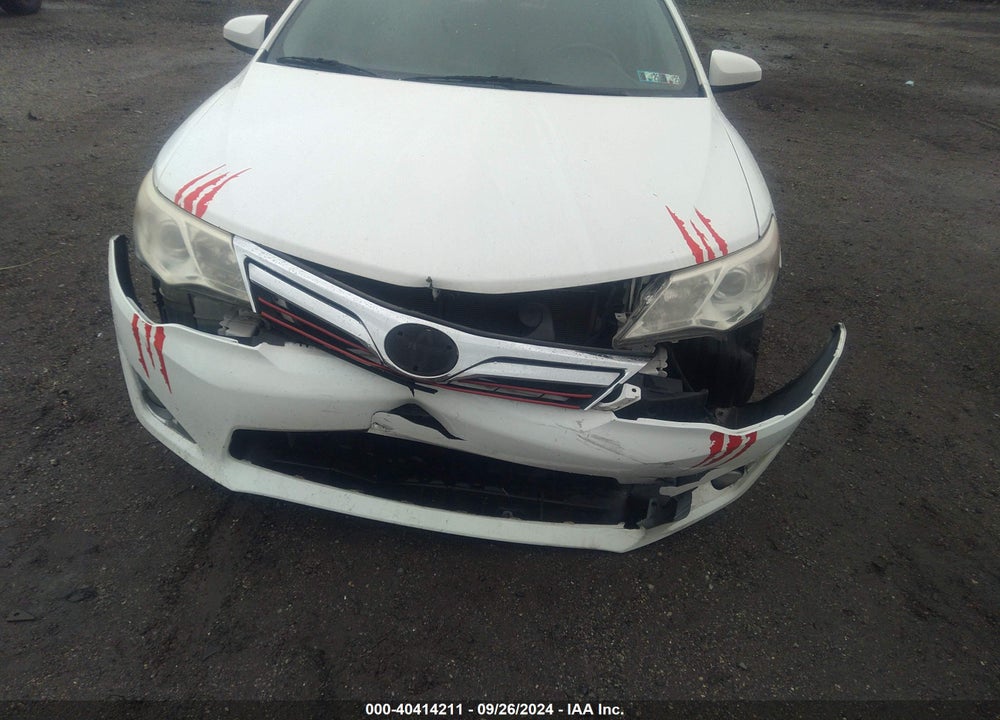2012 TOYOTA CAMRY XLE VIN: 4T4BF1FKXCR246915