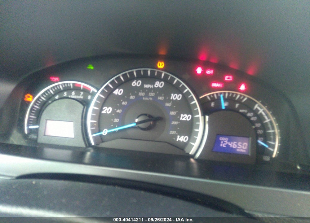 2012 TOYOTA CAMRY XLE VIN: 4T4BF1FKXCR246915