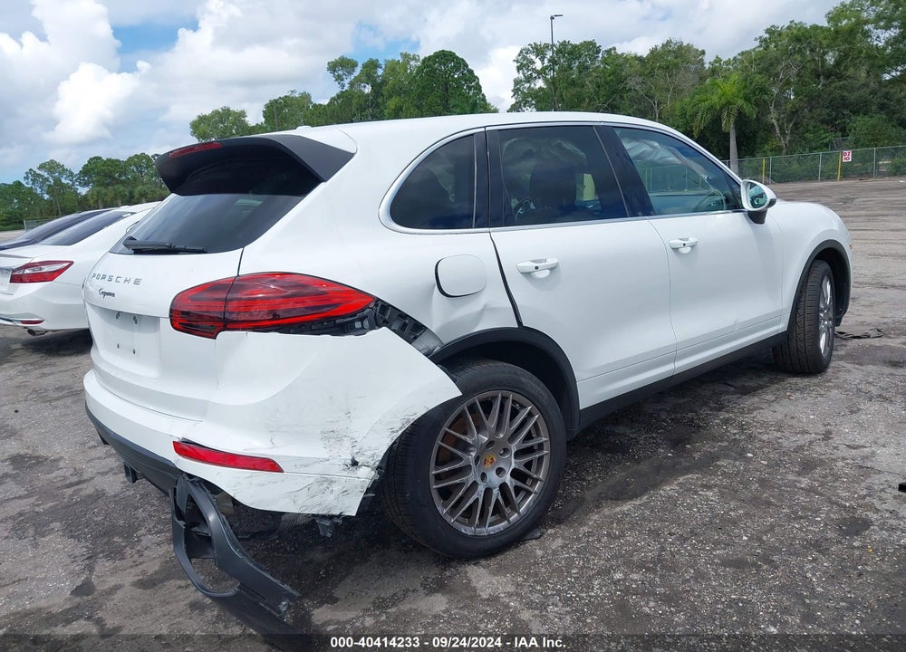 2016 PORSCHE CAYENNE VIN: WP1AA2A28GKA37940