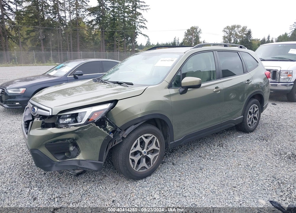 2021 SUBARU FORESTER PREMIUM VIN: JF2SKAJC5MH491546