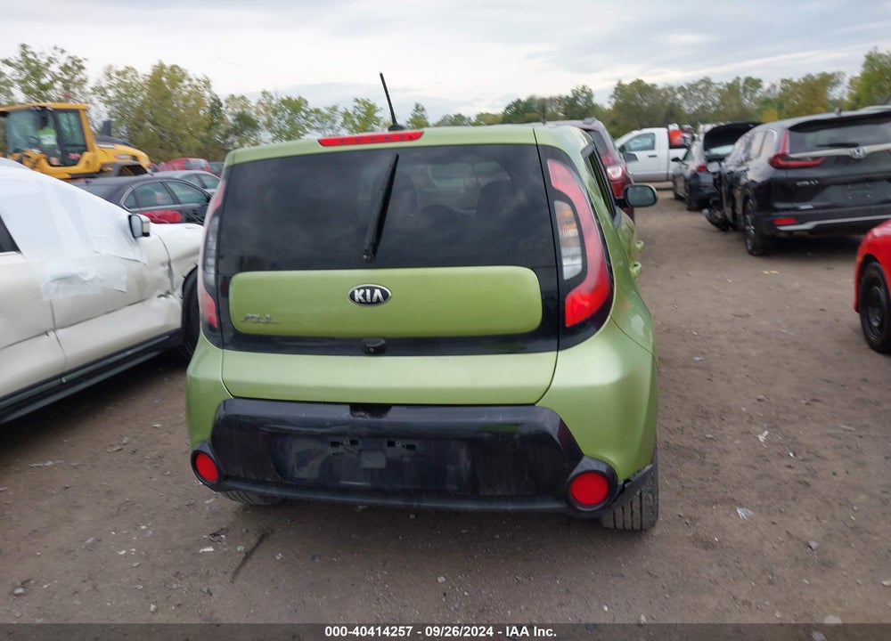 2016 KIA SOUL VIN: KNDJP3A5XG7819272