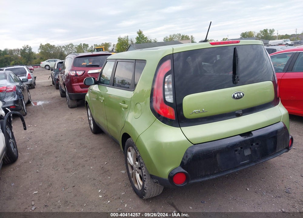 2016 KIA SOUL VIN: KNDJP3A5XG7819272