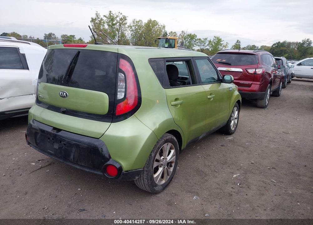 2016 KIA SOUL VIN: KNDJP3A5XG7819272