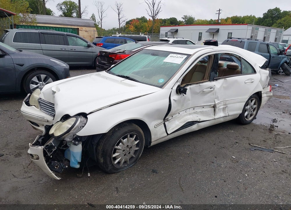 2003 MERCEDES-BENZ C 240 VIN: WDBRF61J63F303610