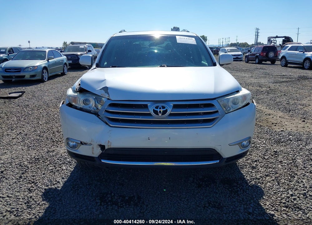 2012 TOYOTA HIGHLANDER LIMITED V6 VIN: 5TDDK3EH0CS158612