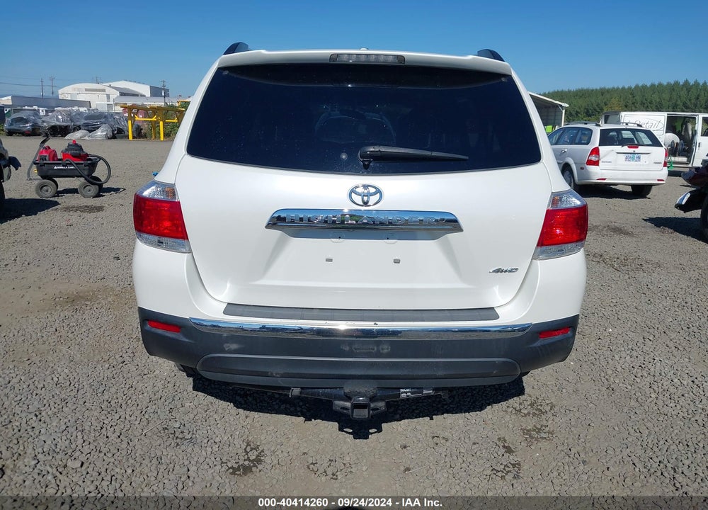 2012 TOYOTA HIGHLANDER LIMITED V6 VIN: 5TDDK3EH0CS158612