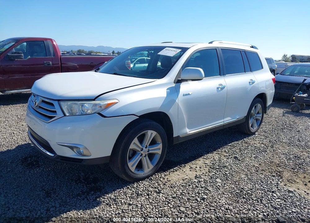 2012 TOYOTA HIGHLANDER LIMITED V6 VIN: 5TDDK3EH0CS158612