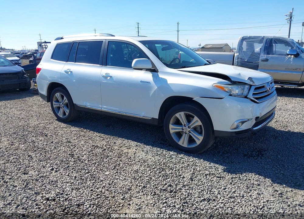 2012 TOYOTA HIGHLANDER LIMITED V6 VIN: 5TDDK3EH0CS158612