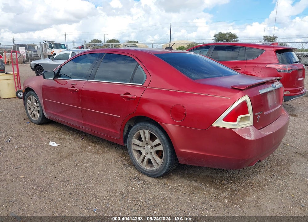 2008 FORD FUSION SEL VIN: 3FAHP08178R247030