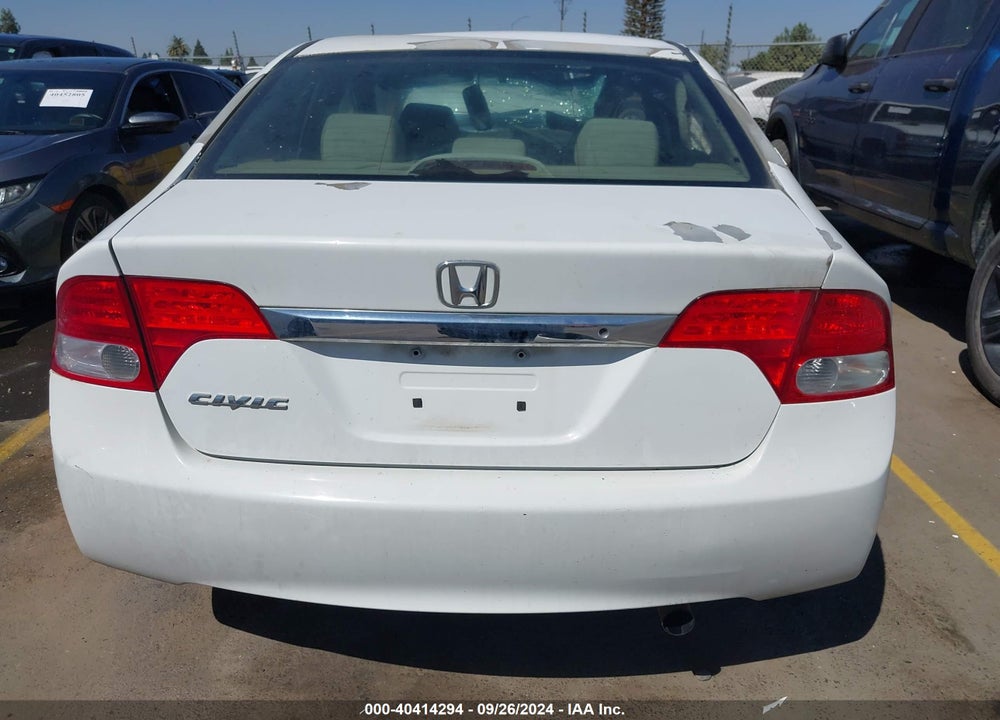 2010 HONDA CIVIC LX VIN: 19XFA1F54AE020521