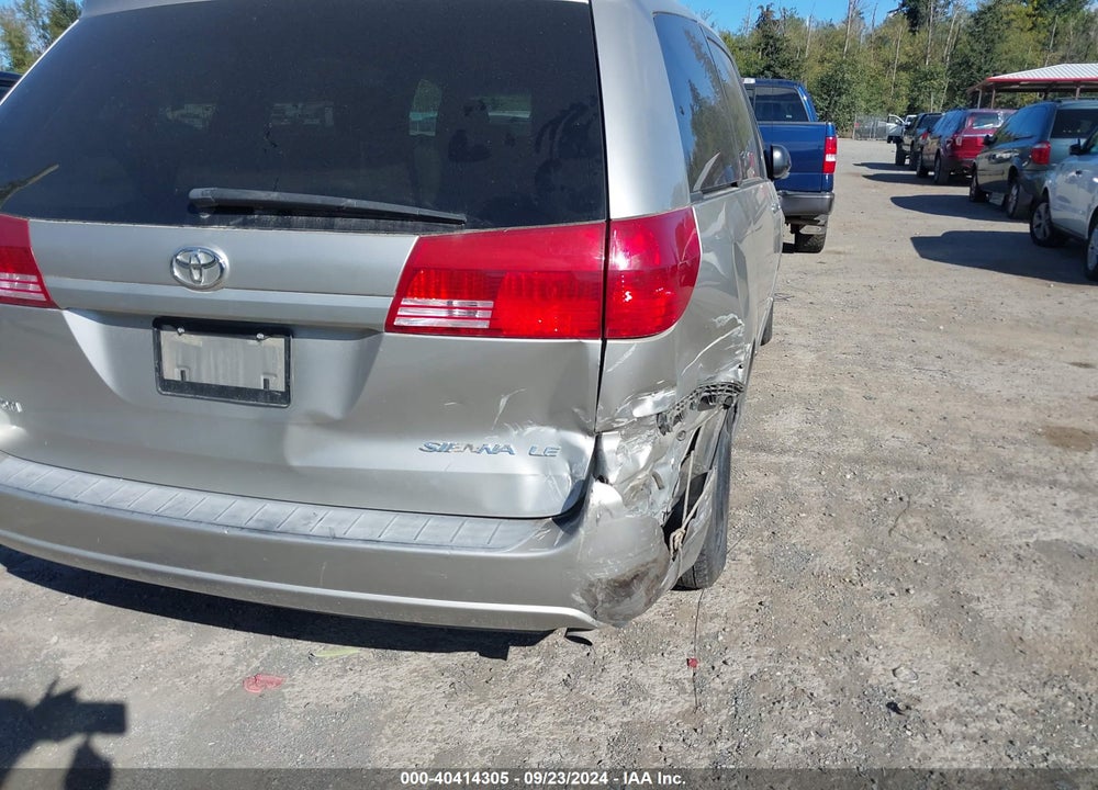 2004 TOYOTA SIENNA LE VIN: 5TDZA23C14S209398
