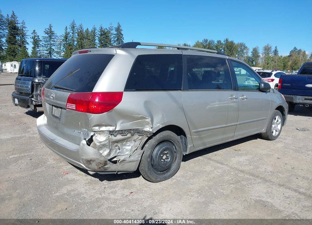 2004 TOYOTA SIENNA LE VIN: 5TDZA23C14S209398