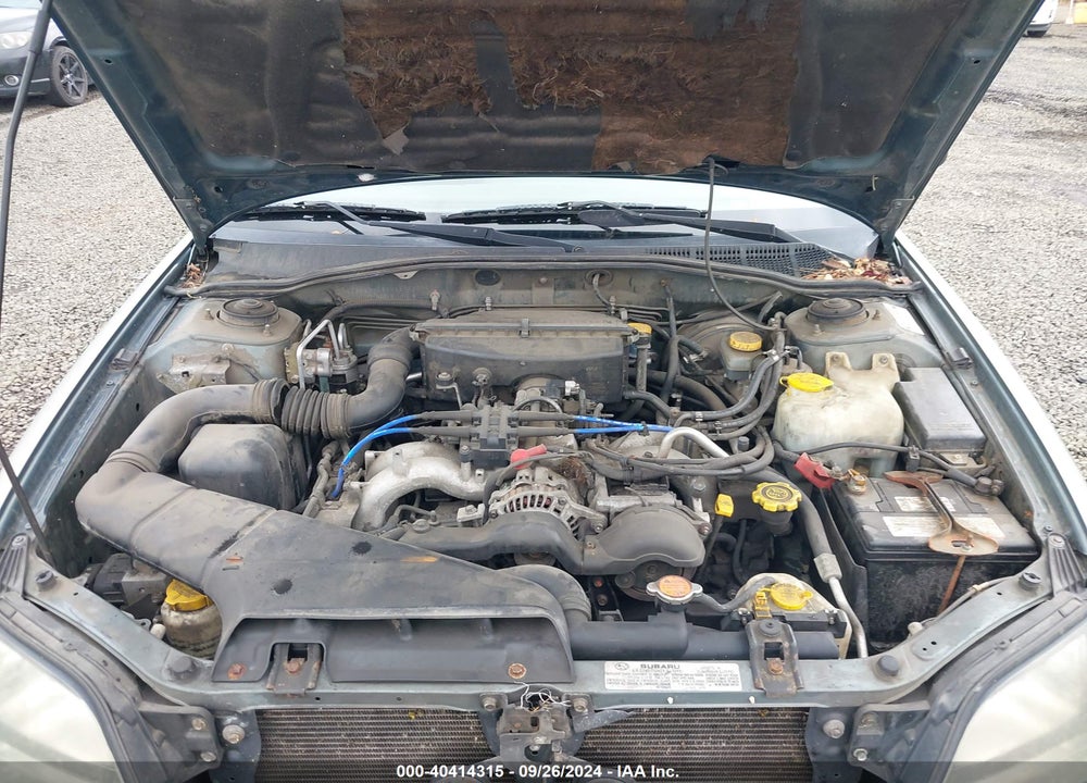 2000 SUBARU OUTBACK VIN: 4S3BH6658Y6672839
