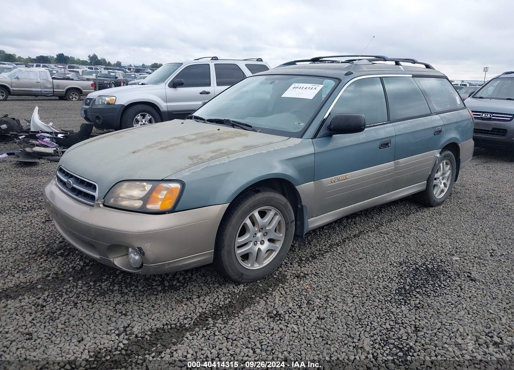 2000 SUBARU OUTBACK VIN: 4S3BH6658Y6672839